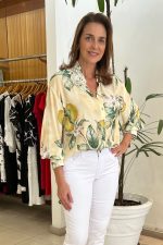 Camisa Gola Bordada