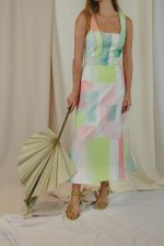 Vestido Alça Colorido - Imagem 3