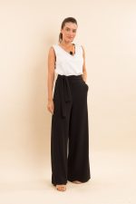 Pantalona Crepe Faixa