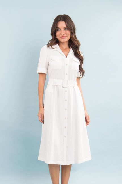 Vestido Chemisiee Liso