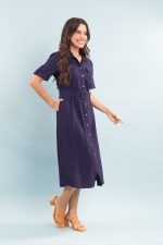 Vestido Chemisiee Liso - Imagem 2