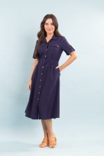 Vestido Chemisiee Liso - Imagem 3