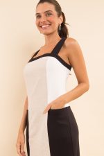 Vestido Midi Tricolor - Imagem 3