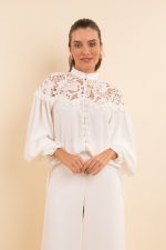 Camisa Renda Guipure - Imagem 4