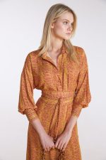 Vestido Chemise Estampado - Imagem 4