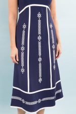 Vestido Linho Bordado - Imagem 3