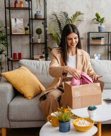 Olhando encomenda target Modas