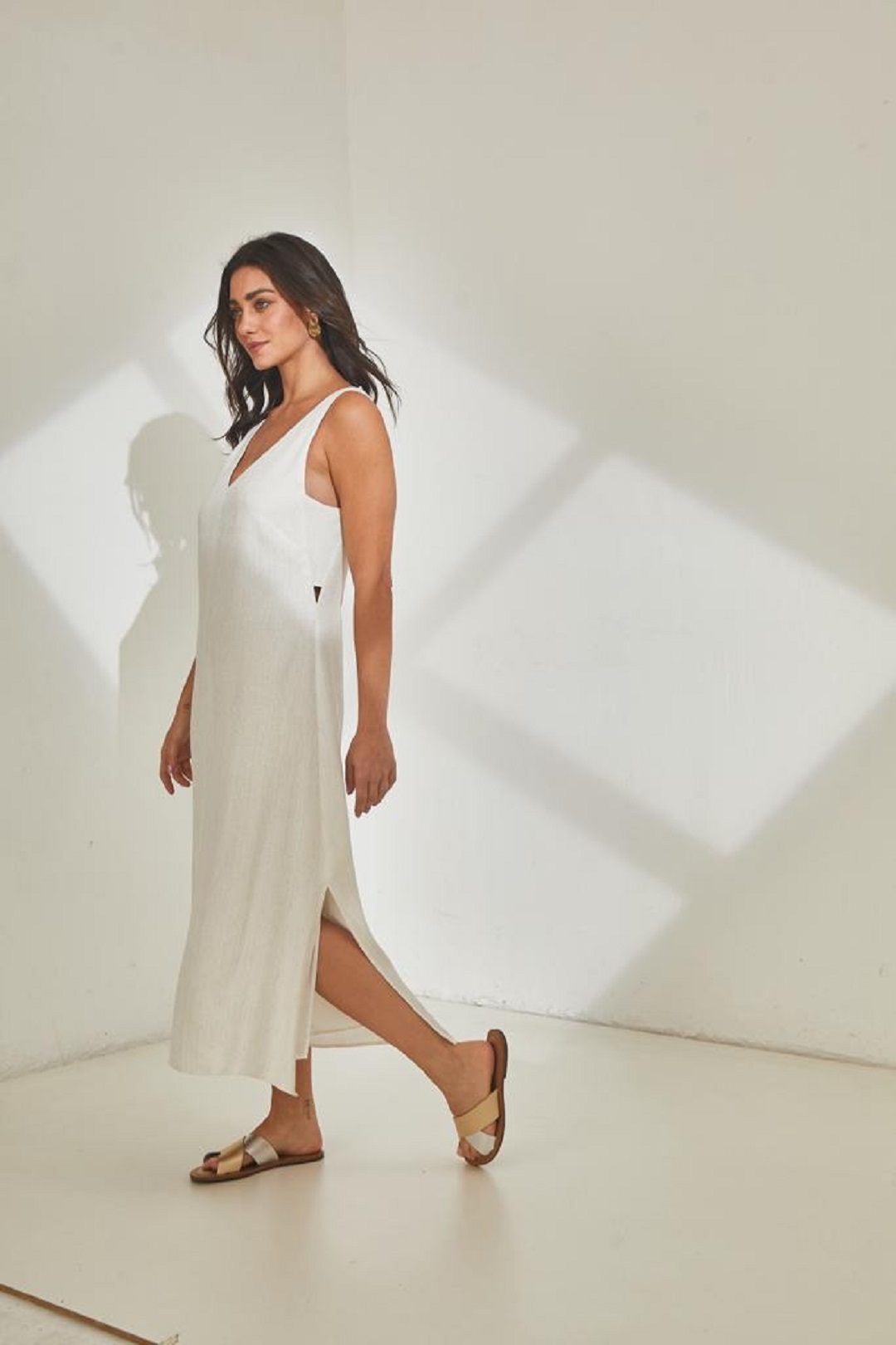 ref 236083 Vestido Lurex - Imagem 1