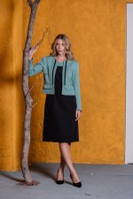 Vestido com Spencer