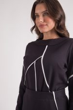 Blusa Malha Recortes - Imagem 2