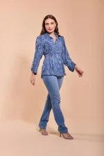 Camisa Estampa Marmorizada - Imagem 3