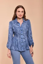 Camisa Estampa Marmorizada - Imagem 4