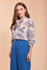 Camisa Estampada Flores - Imagem 3