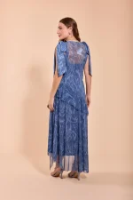 Vestido Tule Mamorizado - Imagem 6