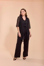 Conjunto 3 Peças Camisão Tela