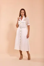 Vestido Chemisiee Tela - Imagem 2