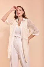 Conjunto 3 Peças Camisão Tela - Imagem 10