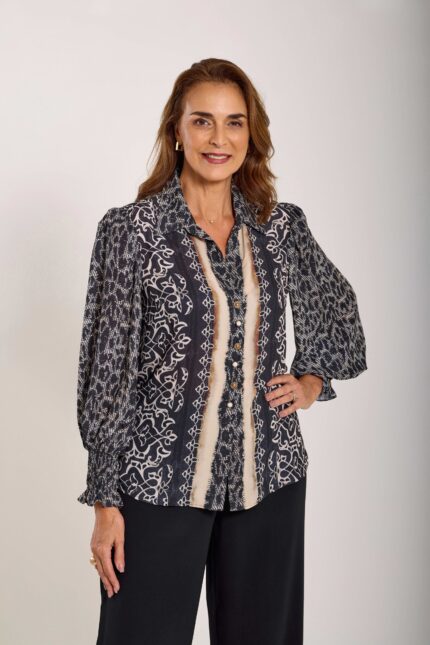 Camisa Harmonia Estampada