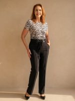 Calça Malha com Cinto - Imagem 2